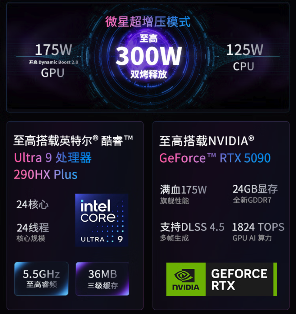 微星2026款泰坦16 MAX新增高配版发售 35999元起享至高15%国补